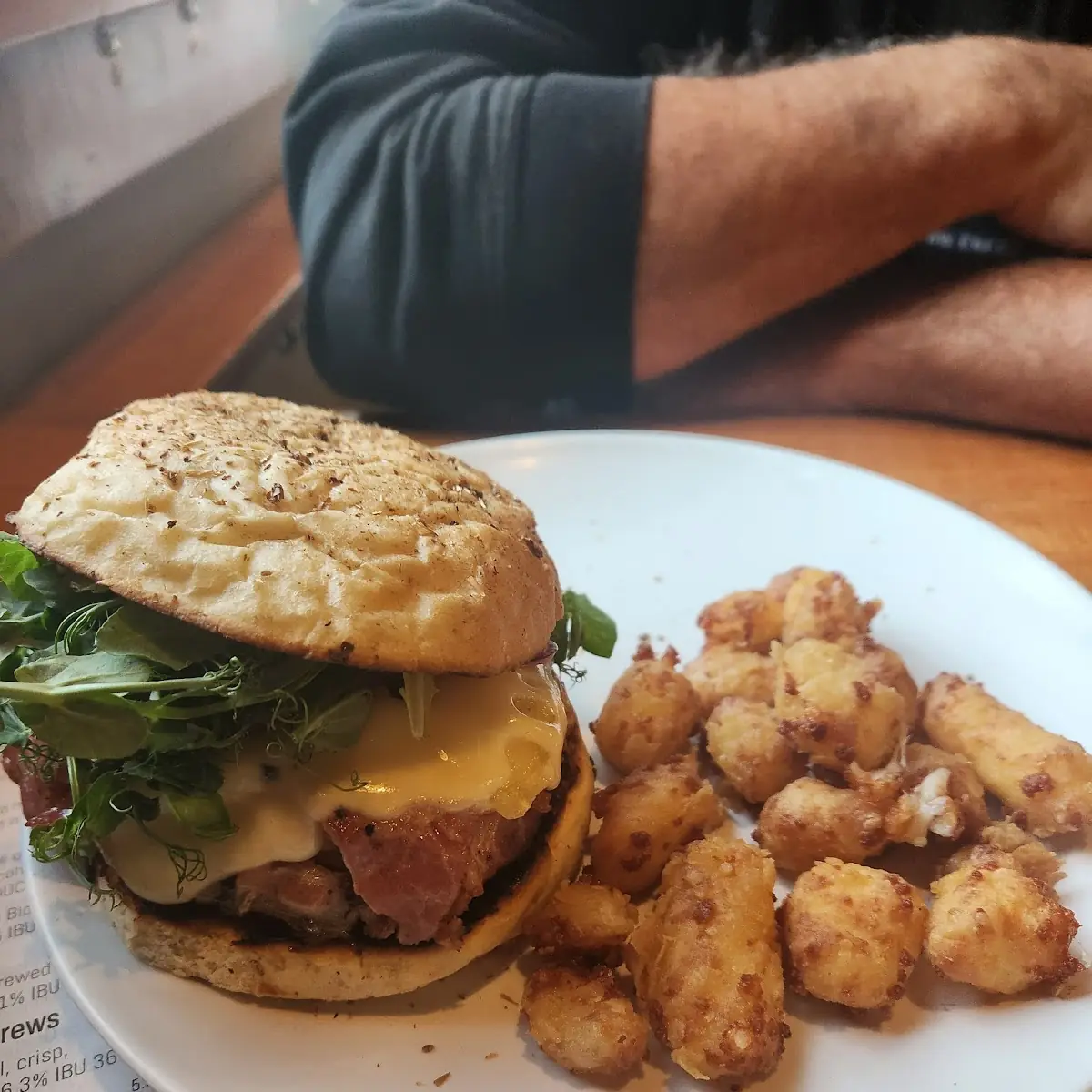 Curds & Bacon Burger
