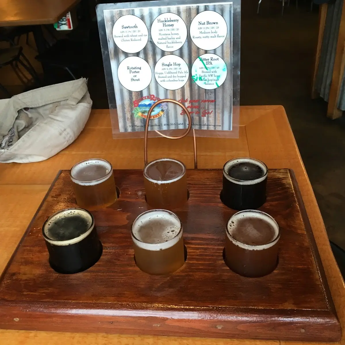 Sample Beer Tray