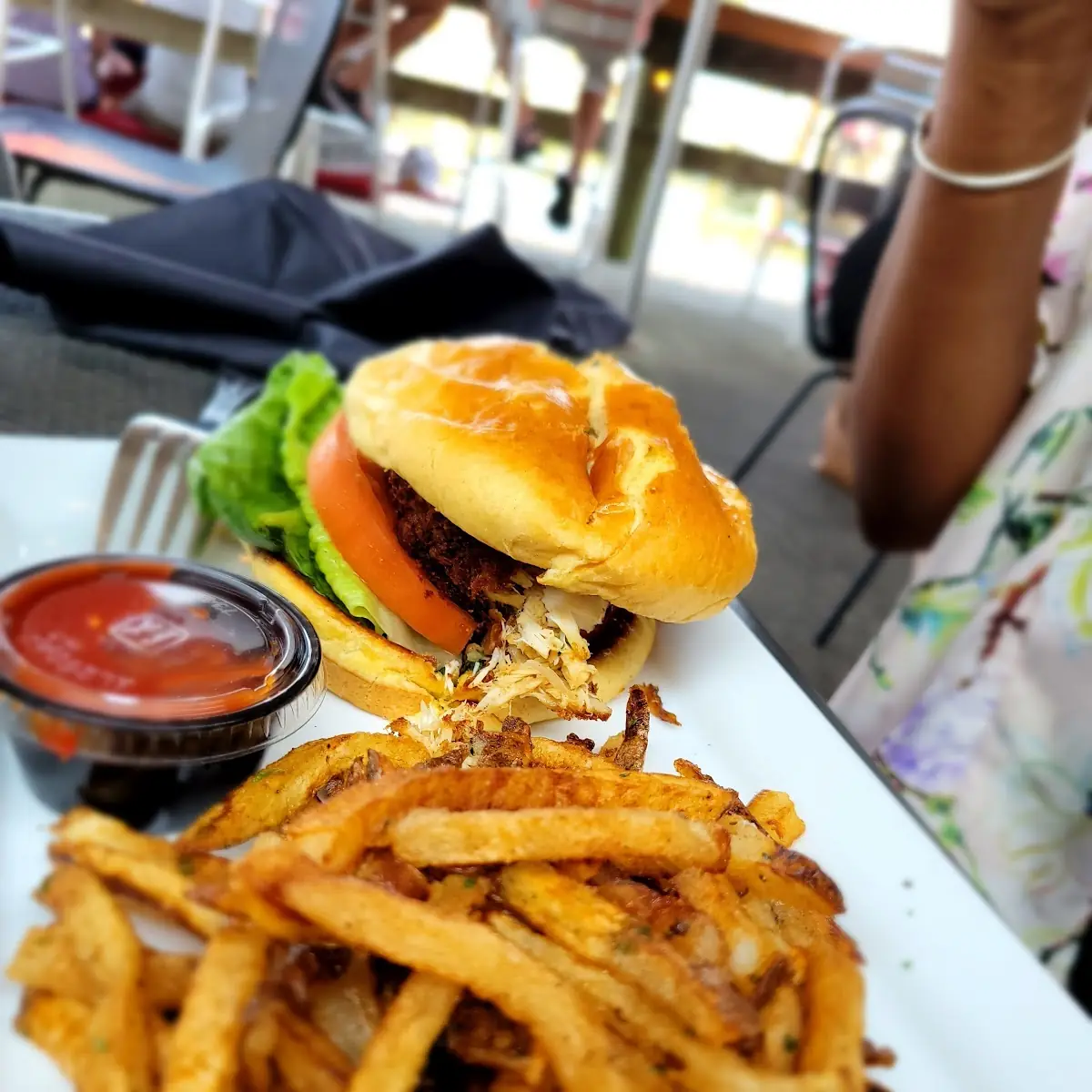 Crab Cake Sandwich