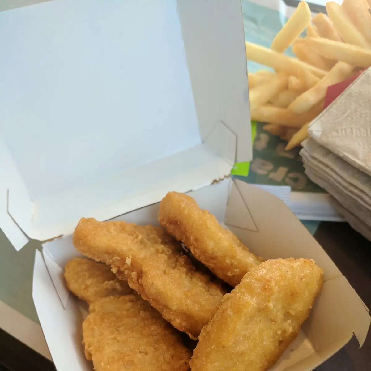 40 PC Chicken Mcnuggets & 2 Large Fries