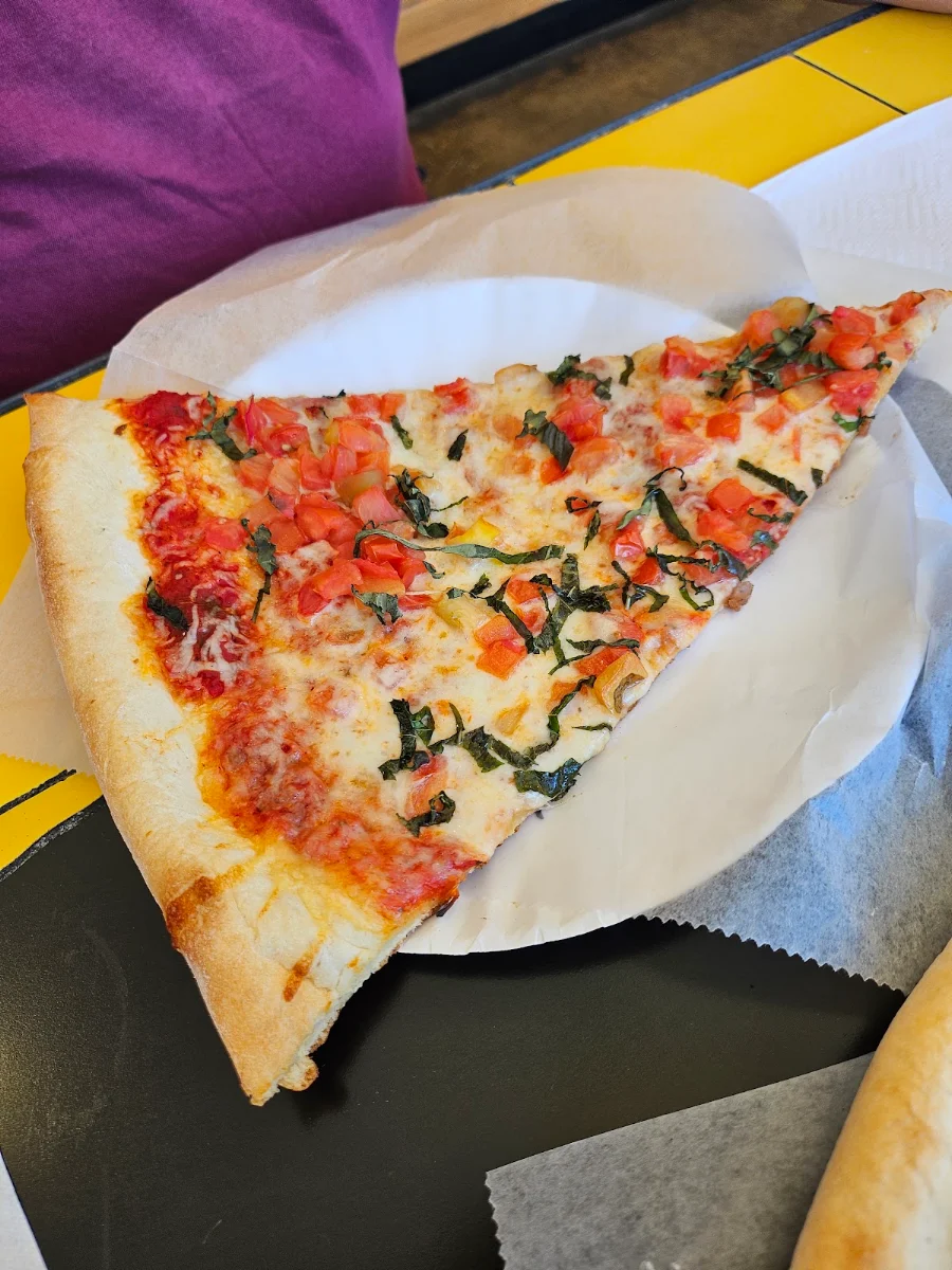 Vegetarian Pizza Slice