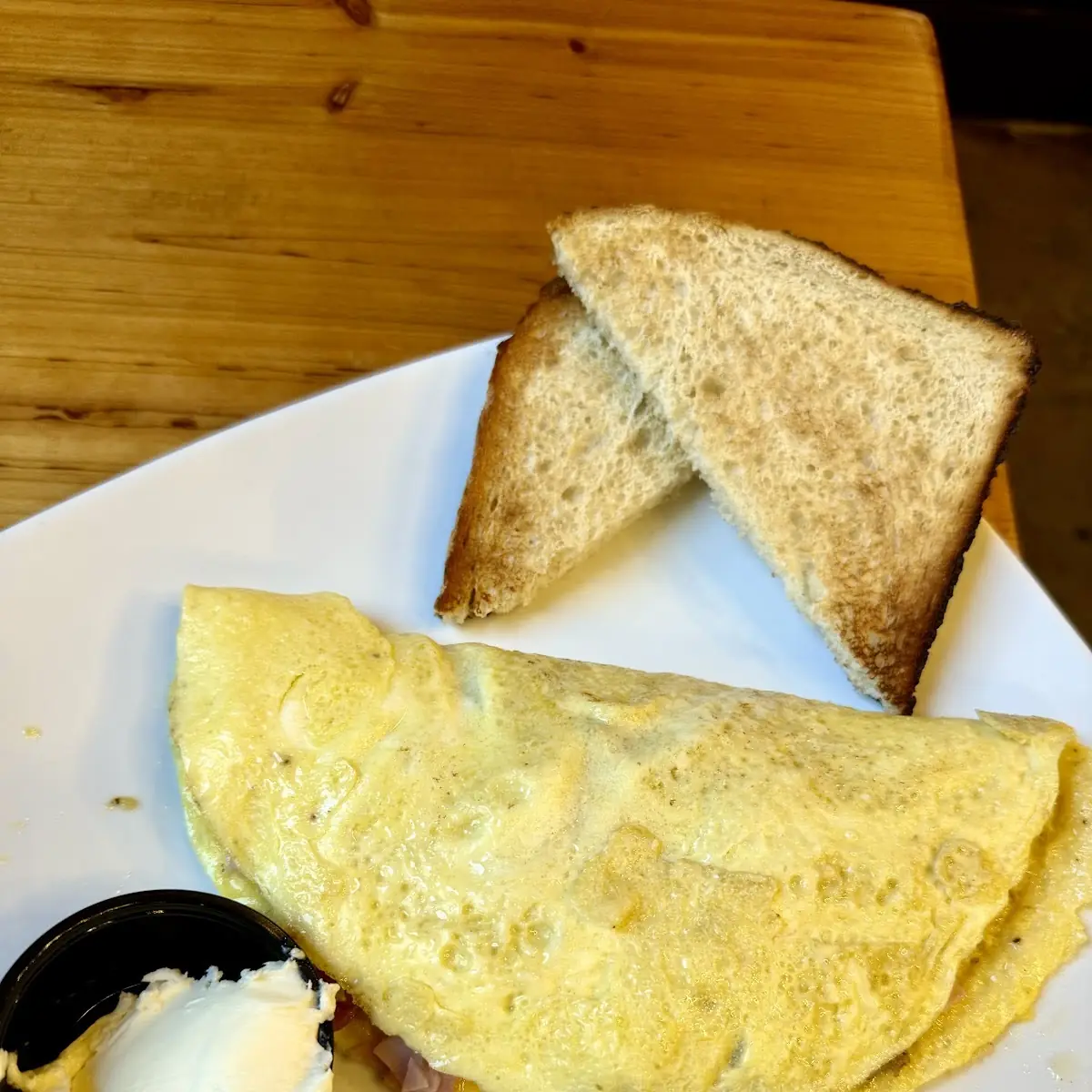 Cheddar Cheese Omelette