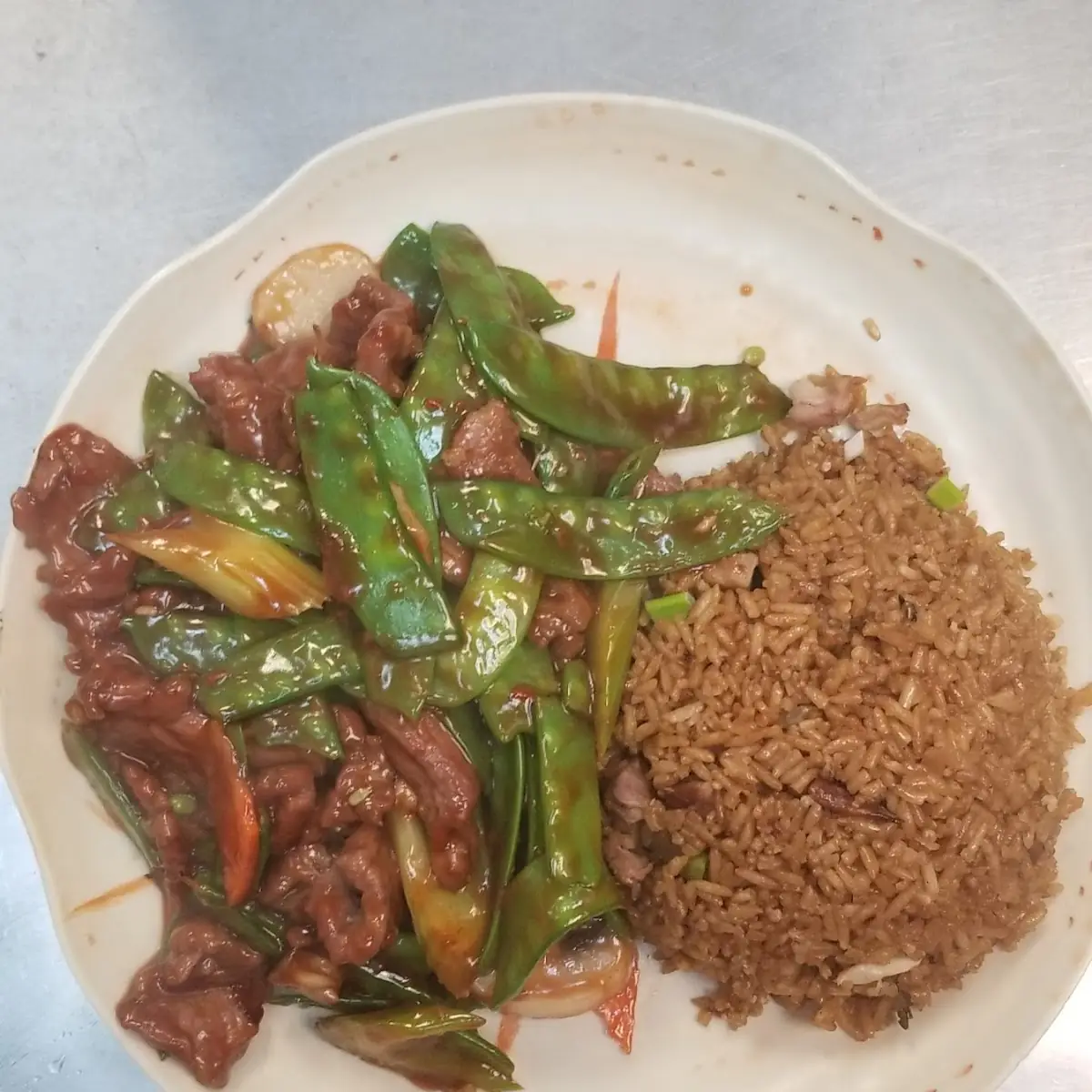 Beef with Snow Peas