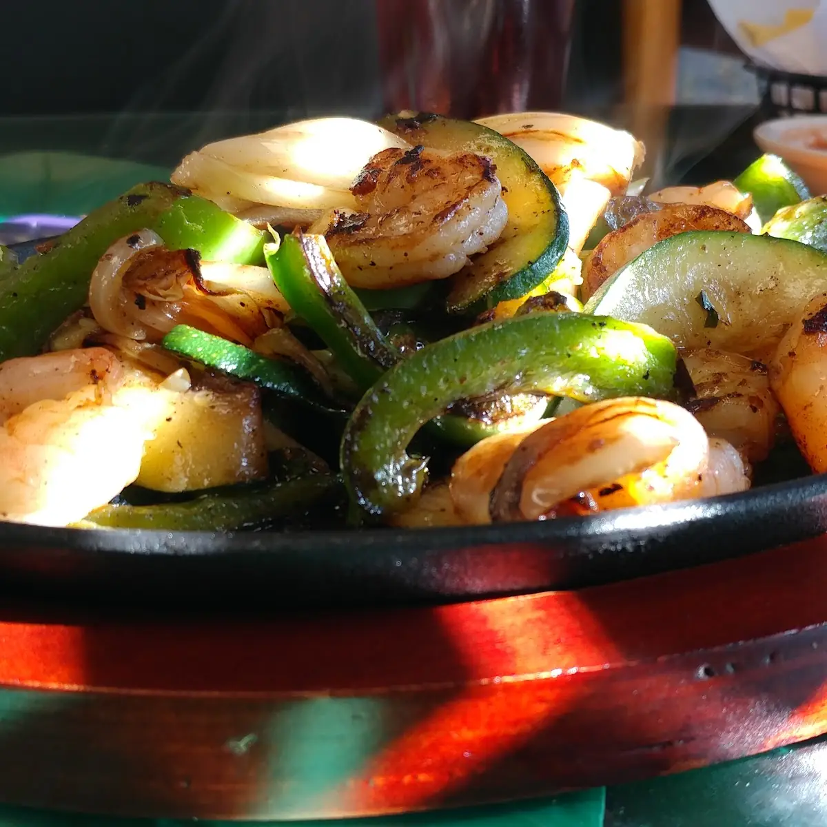 Shrimp Fajitas