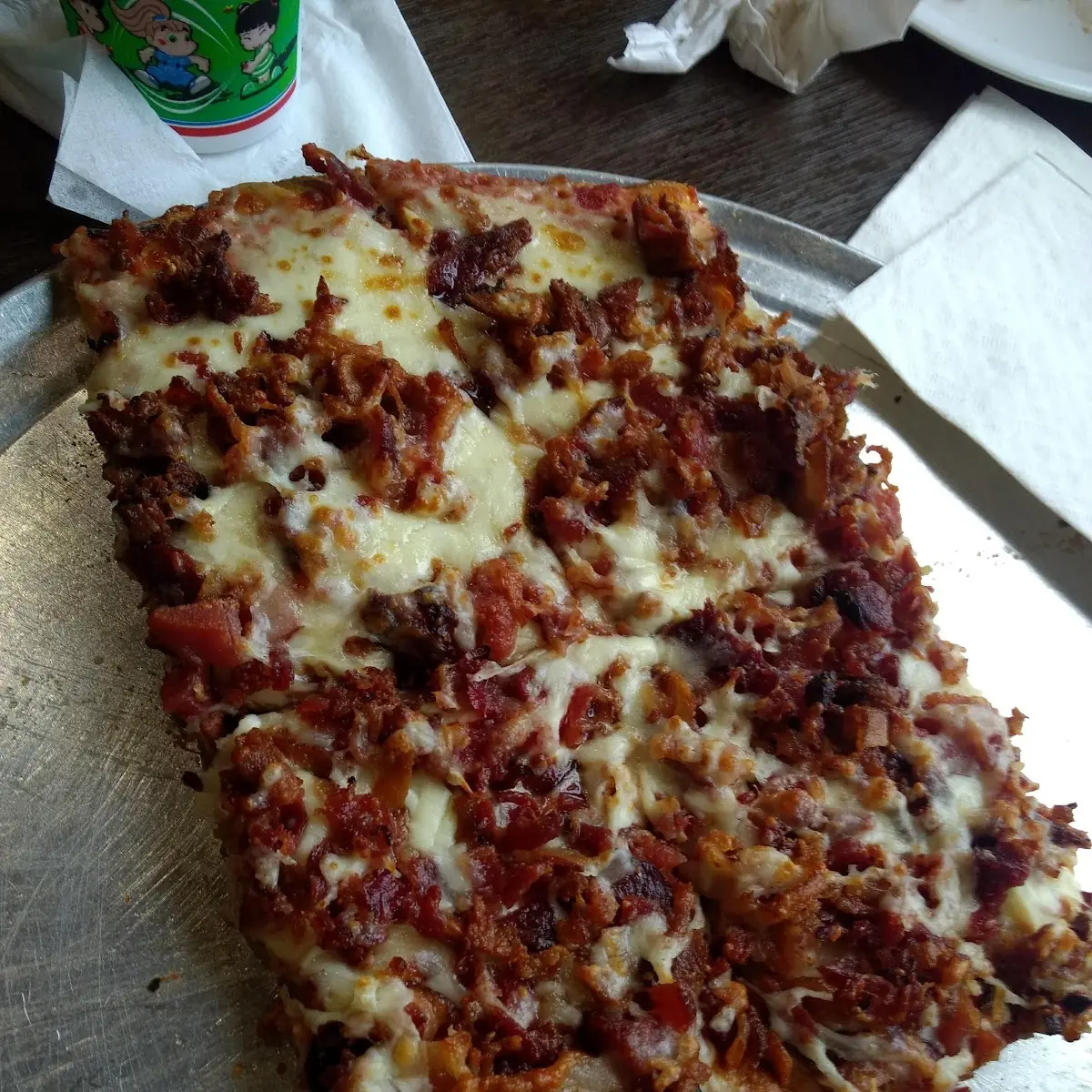 Bacon & Cheese Pizza