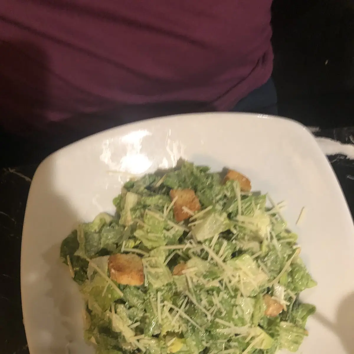 Crispy Chicken Caesar Salad