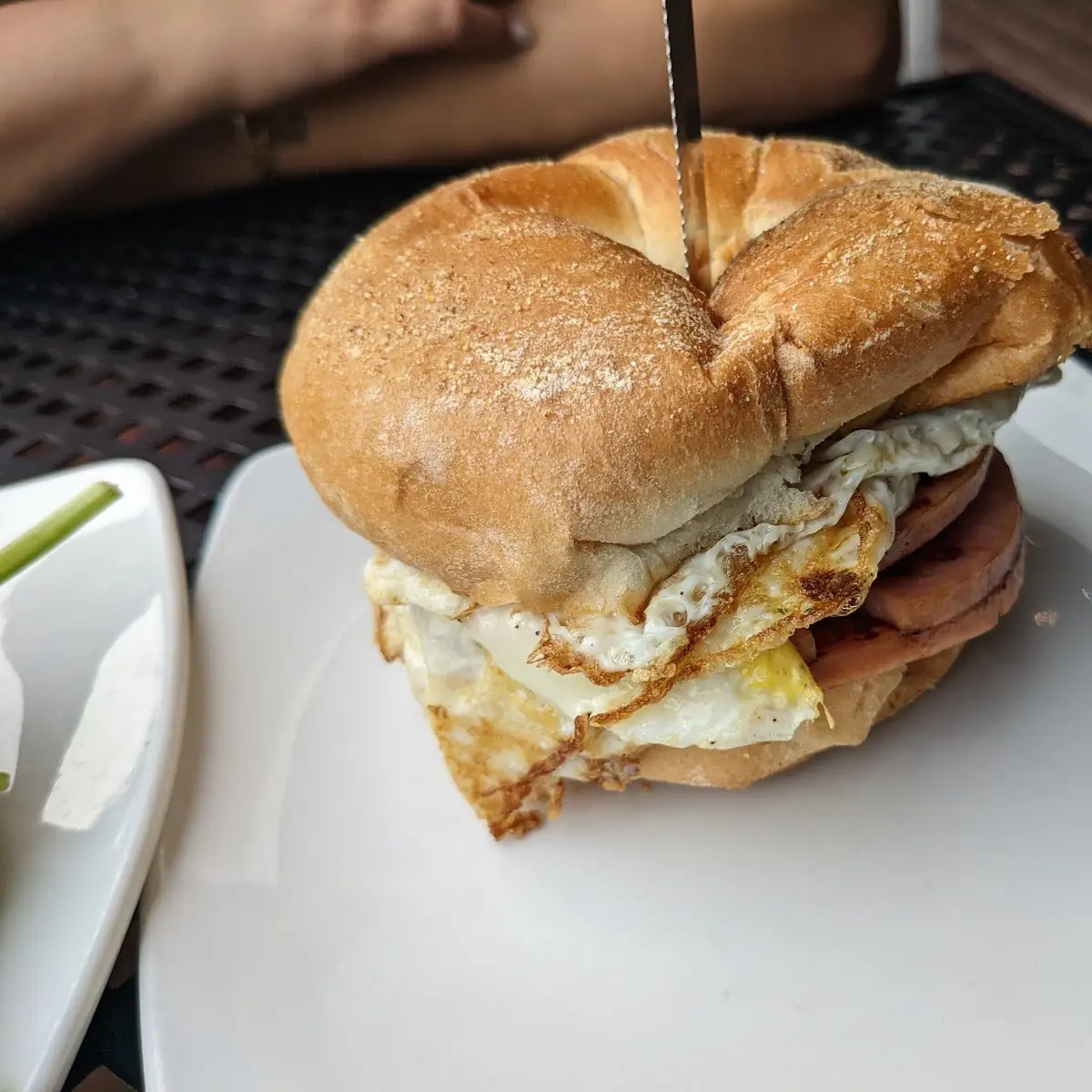 Pork Roll Egg Cheese Sandwich