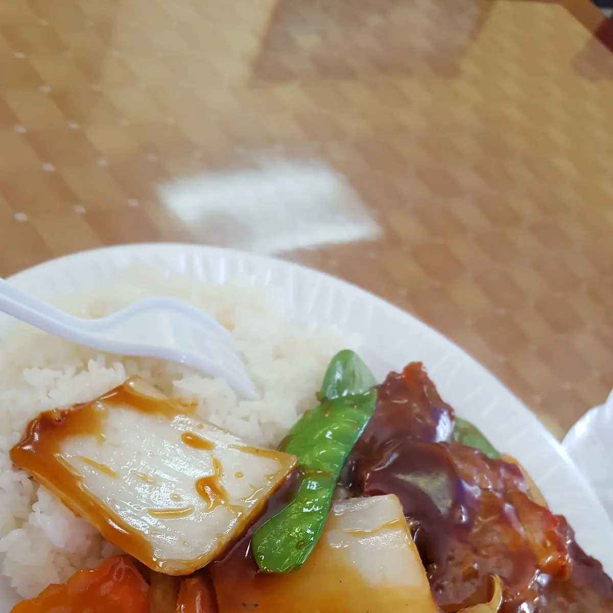 Pork with Mixed Vegetables Lunch Special