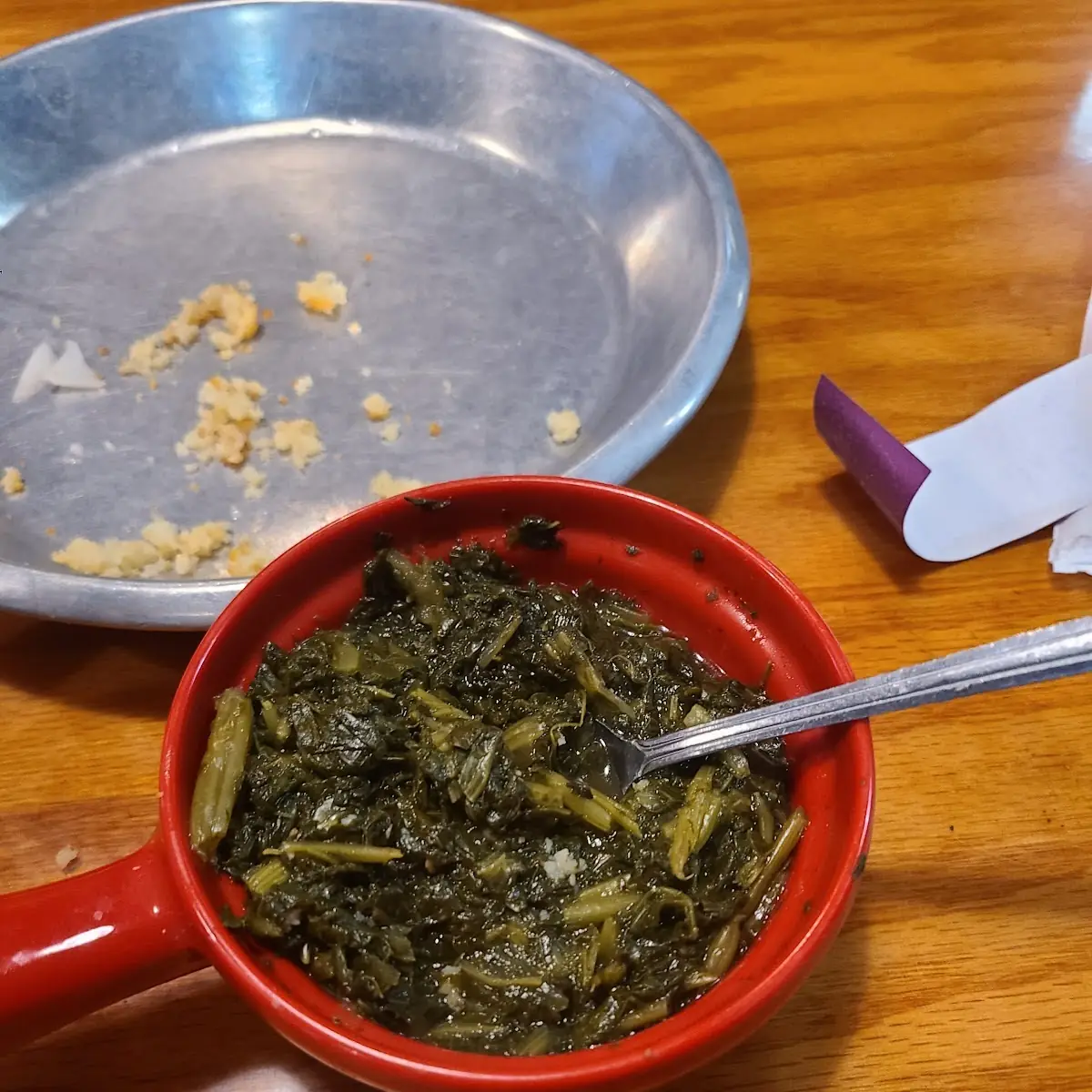 Pot O'Mustard Greens