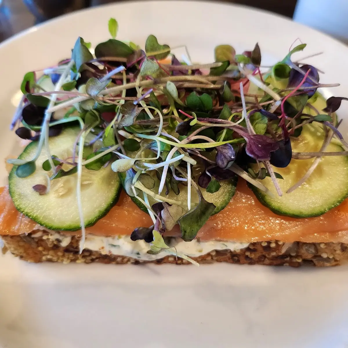 Smoked Salmon Toast