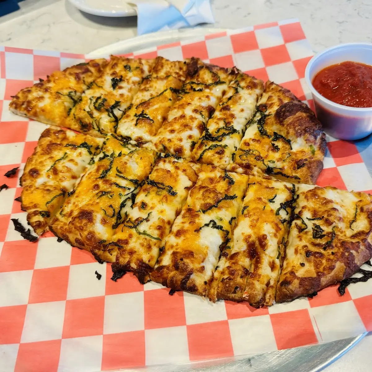 Knickerbocker Cheesy Bread (Catering)