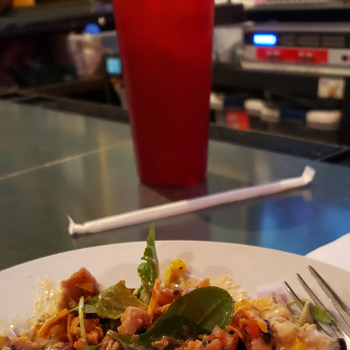 Zozobra Salad with Chipotle Ranch Dressing