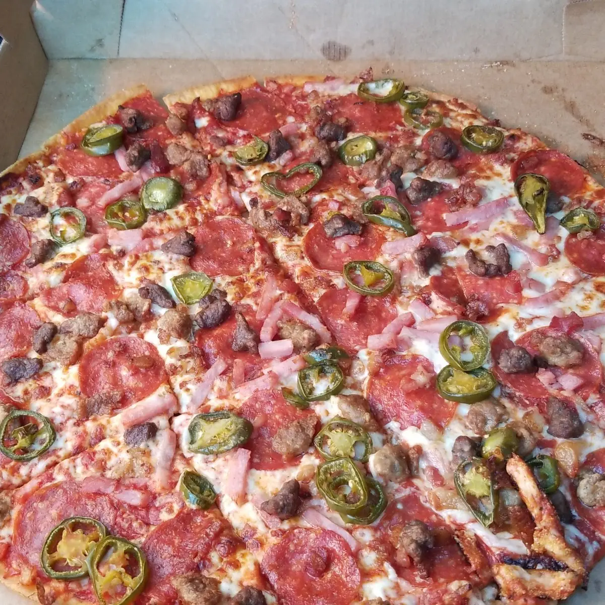 3 Meat Lovers Pizza