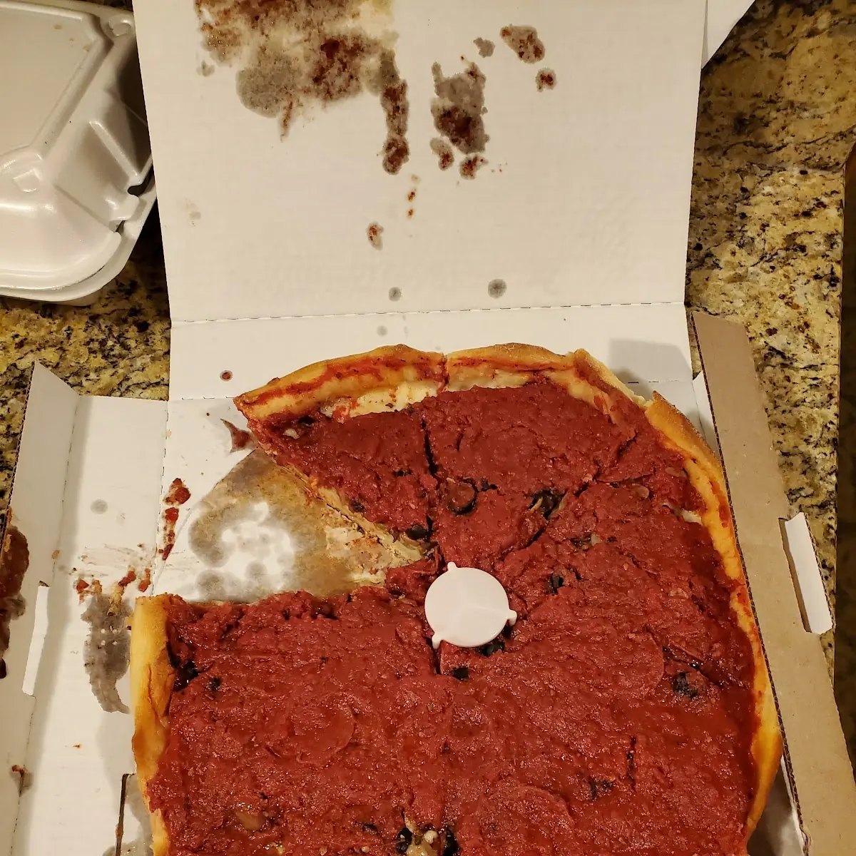 Chicago Style Deep Dish Pizza