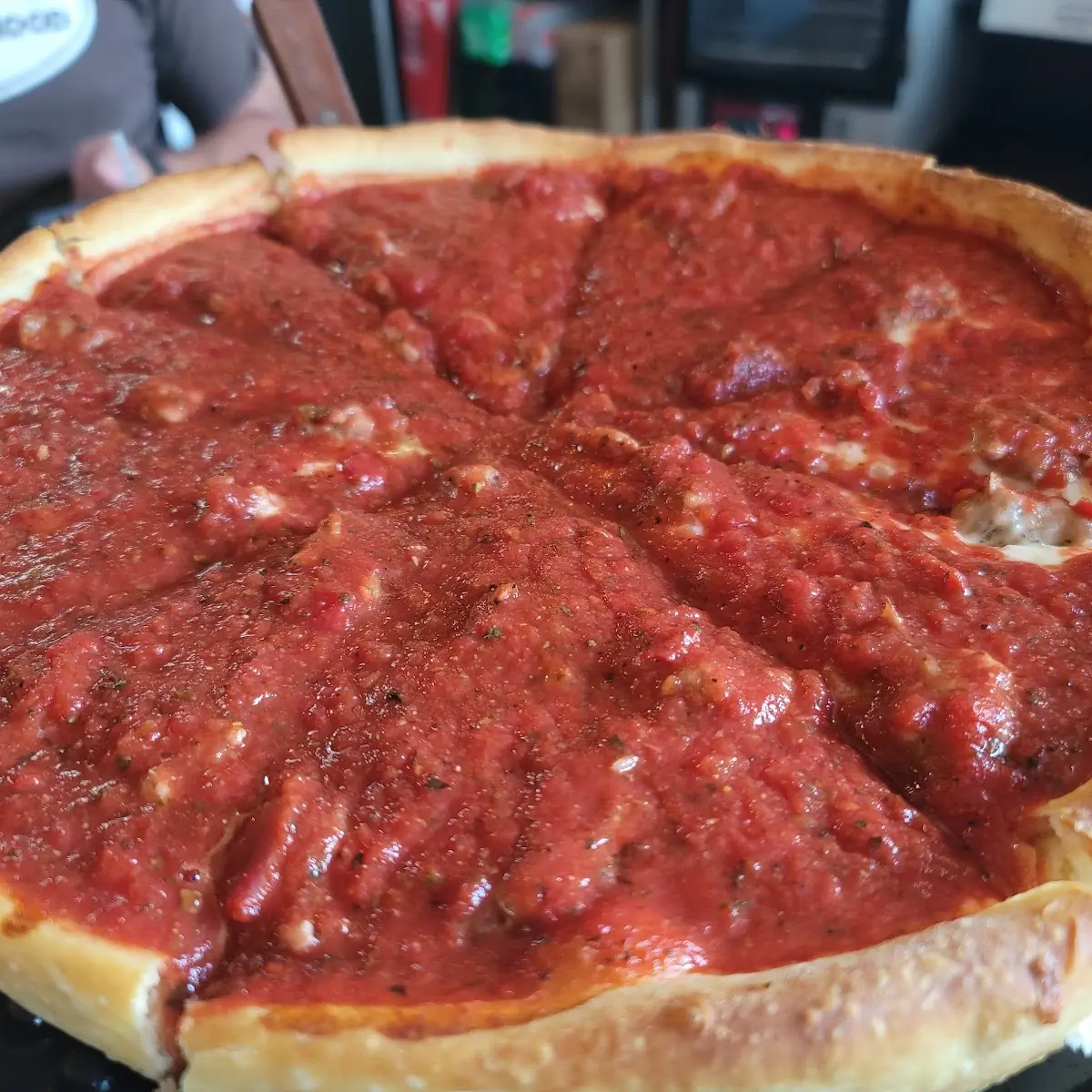 Deep Dish Pizza Chicago Style