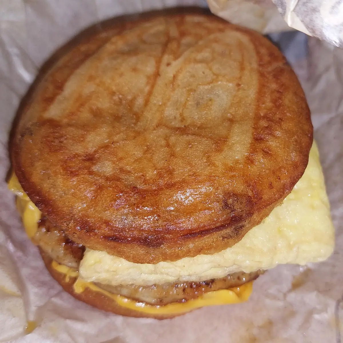 Sausage Egg and Cheese Mcgriddles Meal