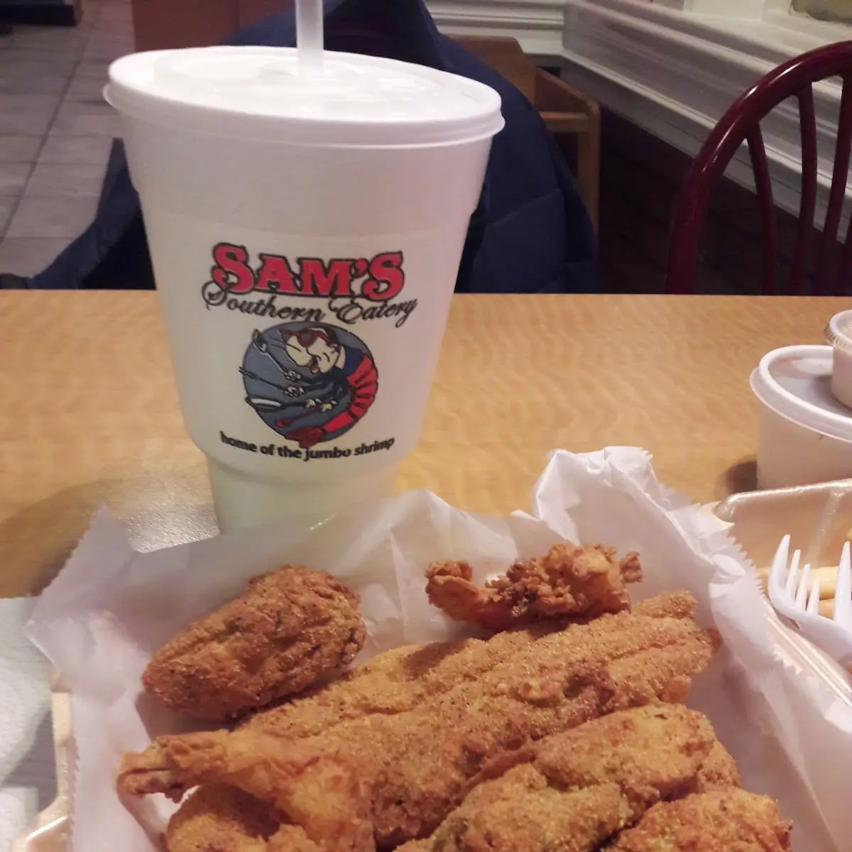 Fried Shrimp Platter