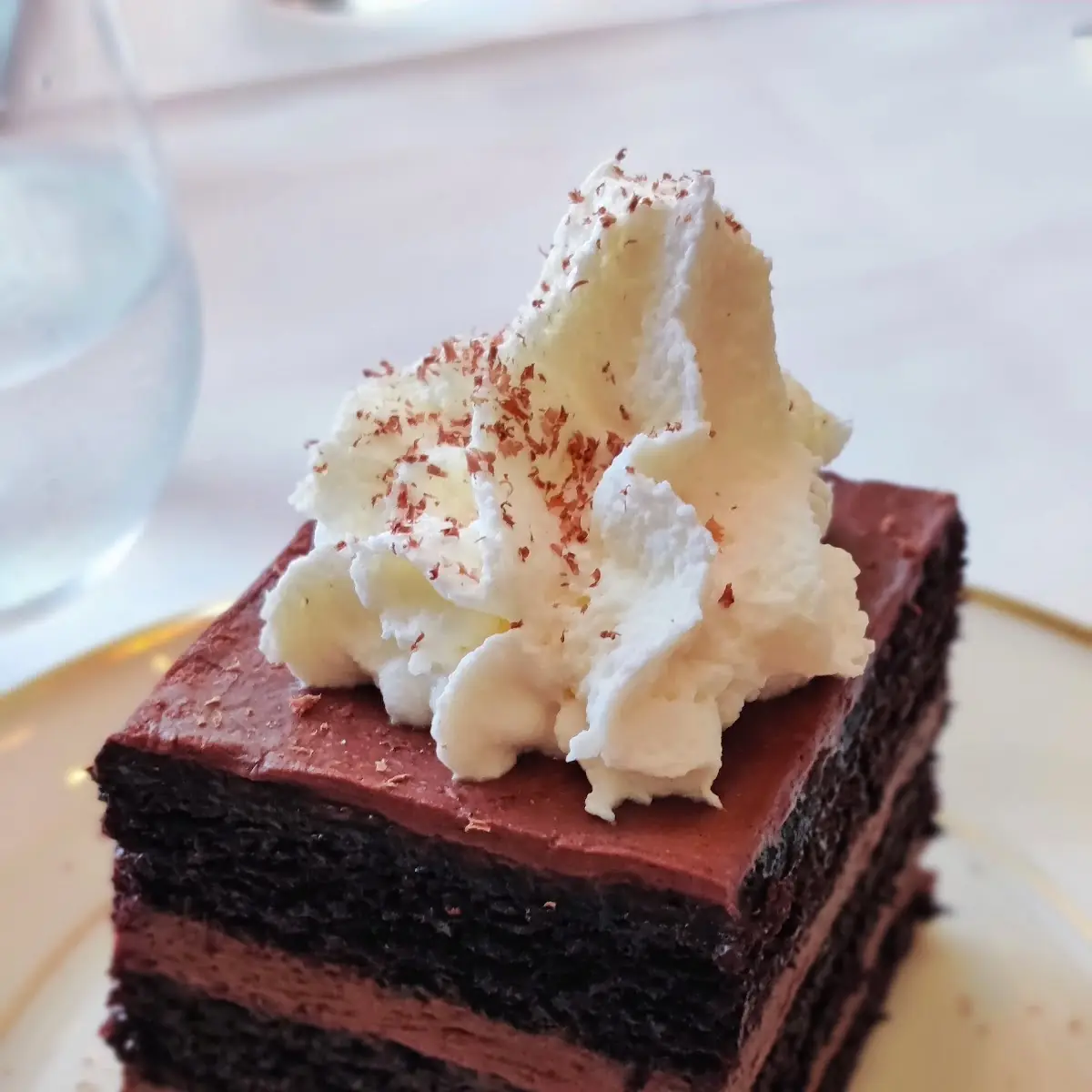 Triple Layer Chocolate Cake