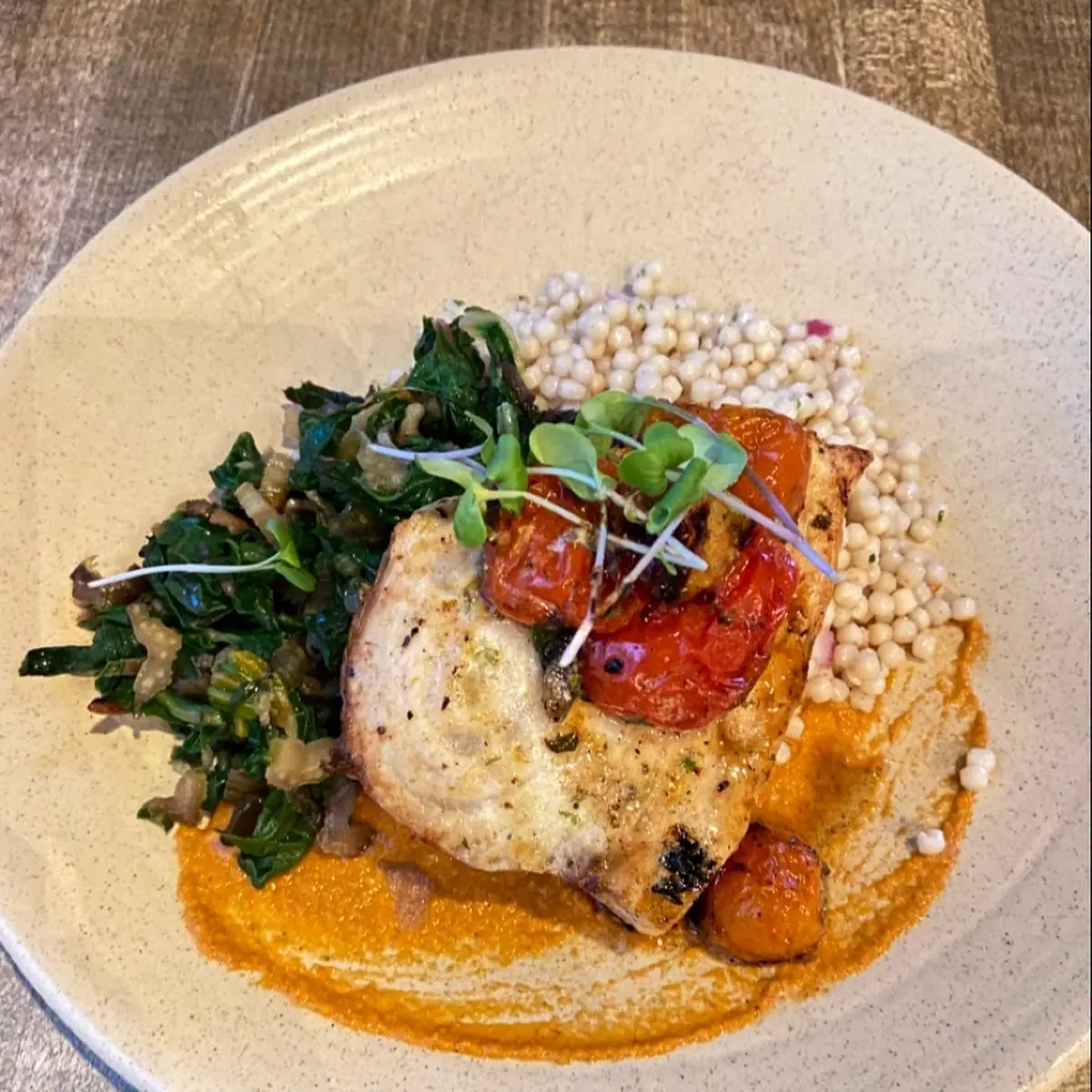 Brick Oven Swordfish