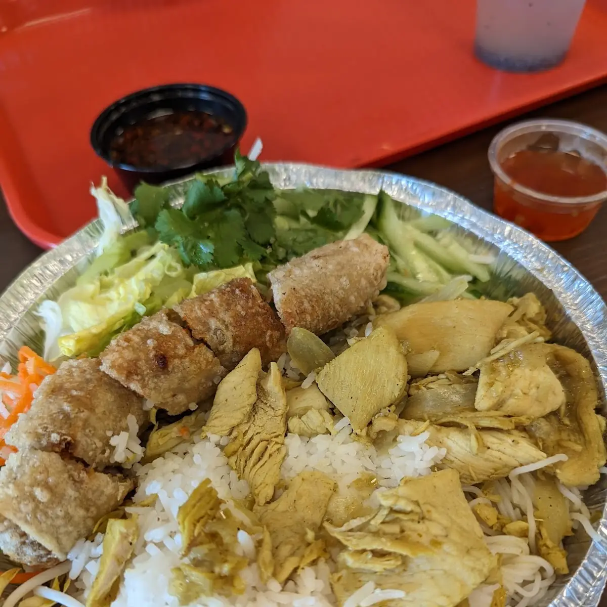 Coconut Curry Chicken Rice