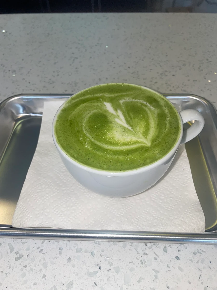 Hot Matcha Latte