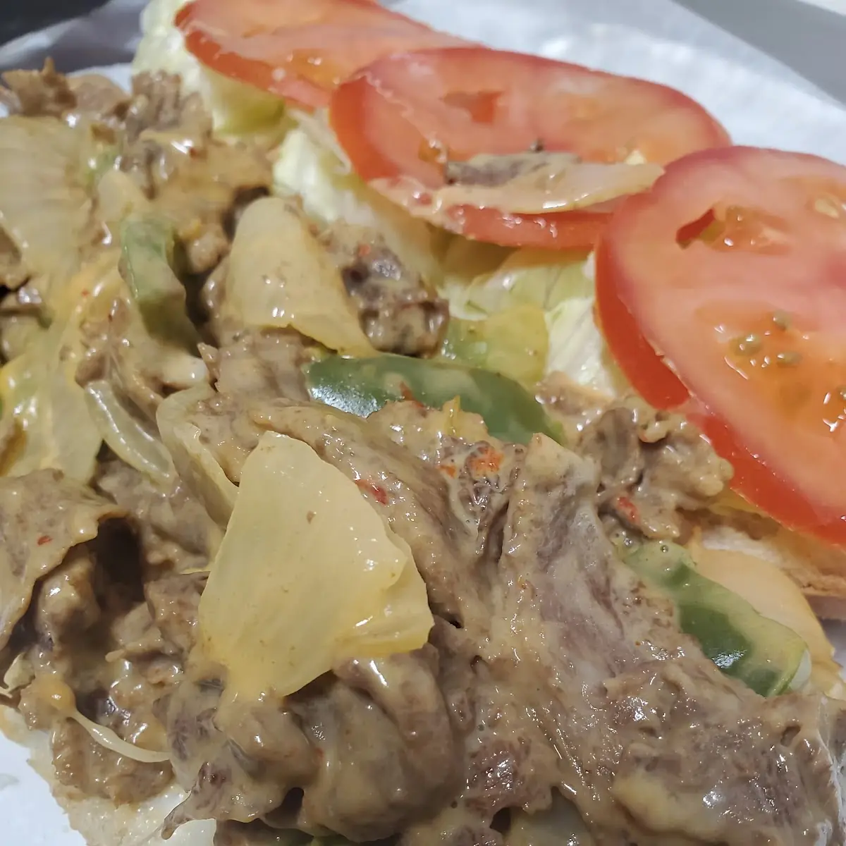Jerk Philly Cheese Steak