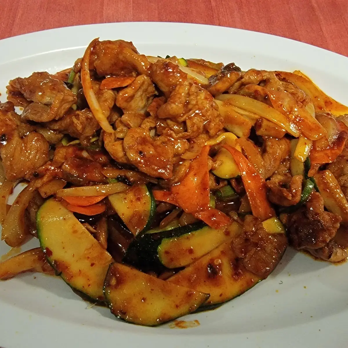 Spicy Pork Stir Fry