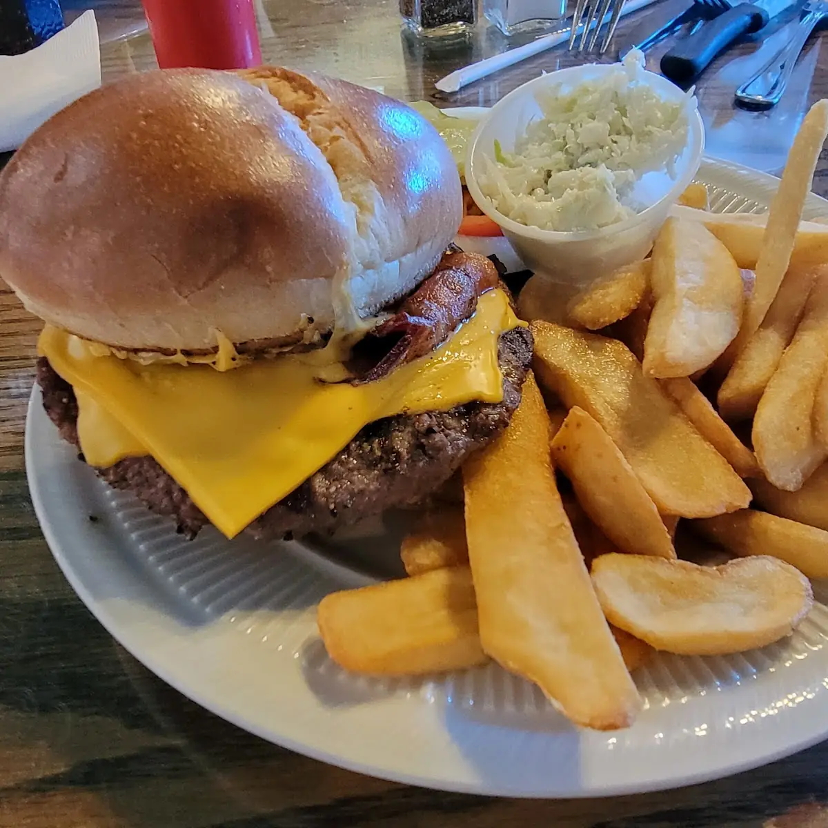 Bacon and Cheese Burger