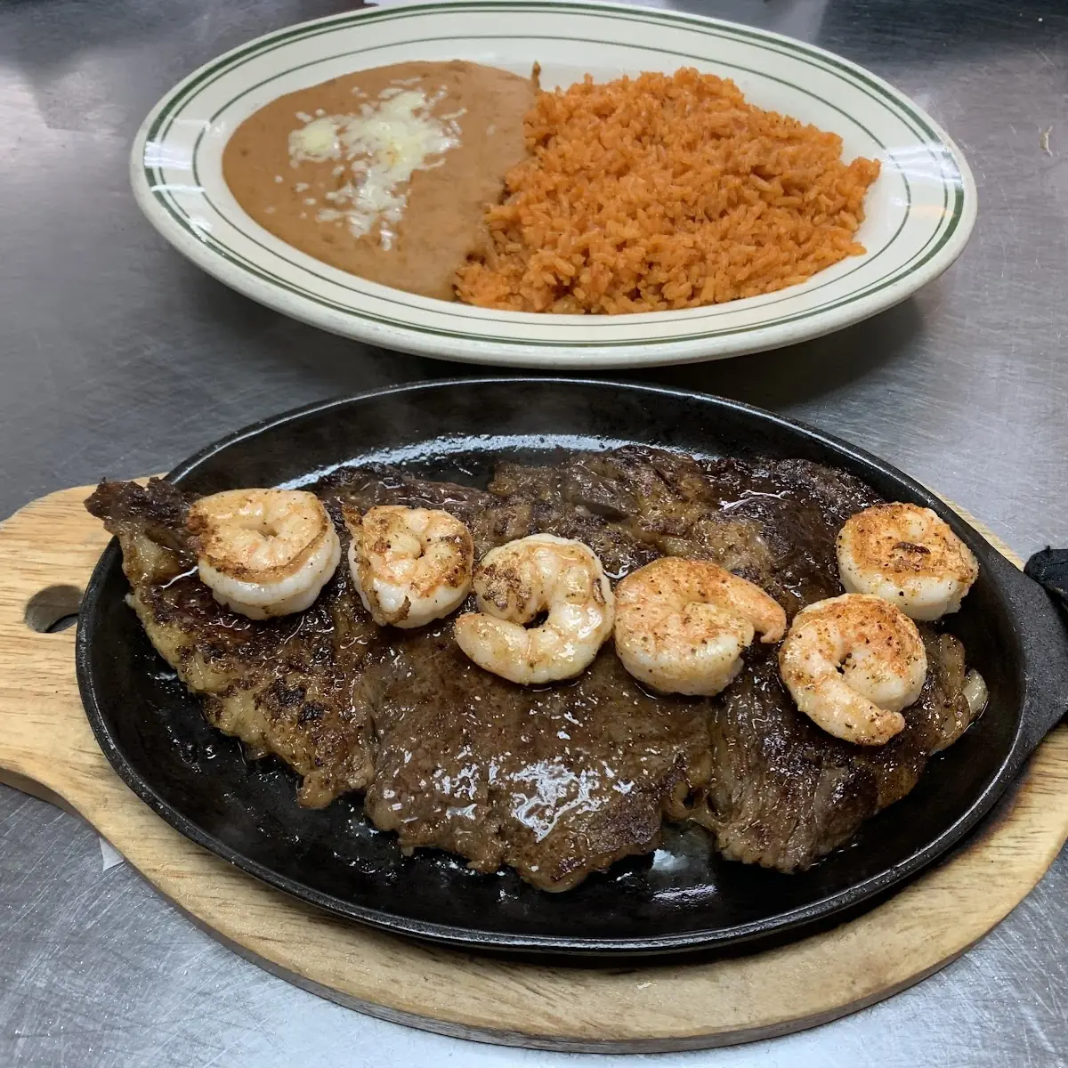 Ribeye Steak & Shrimp