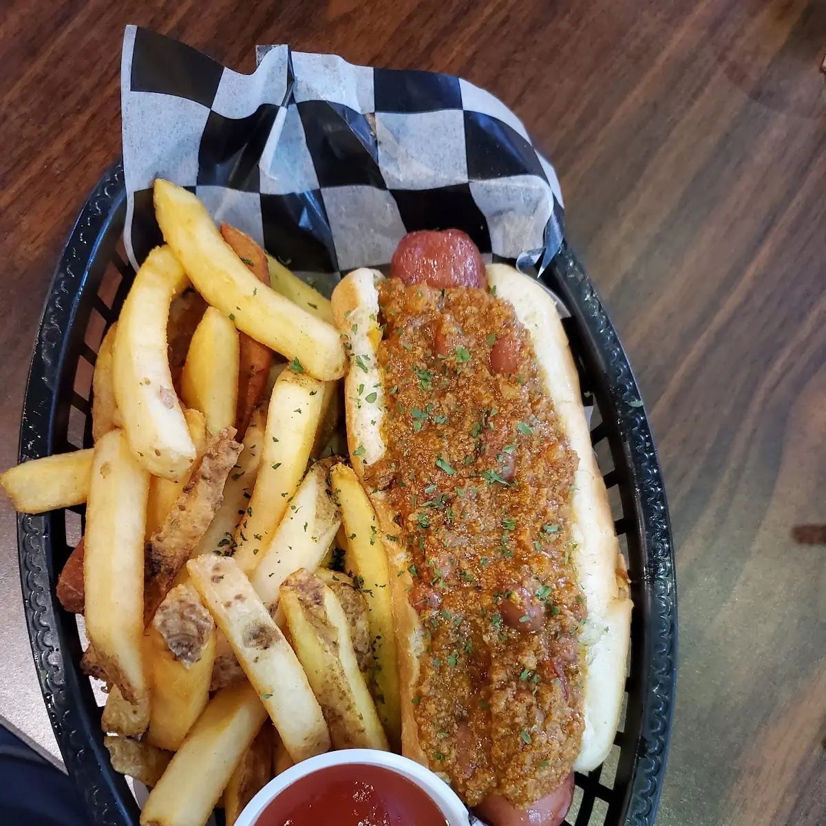 Hot Dog Con Chili