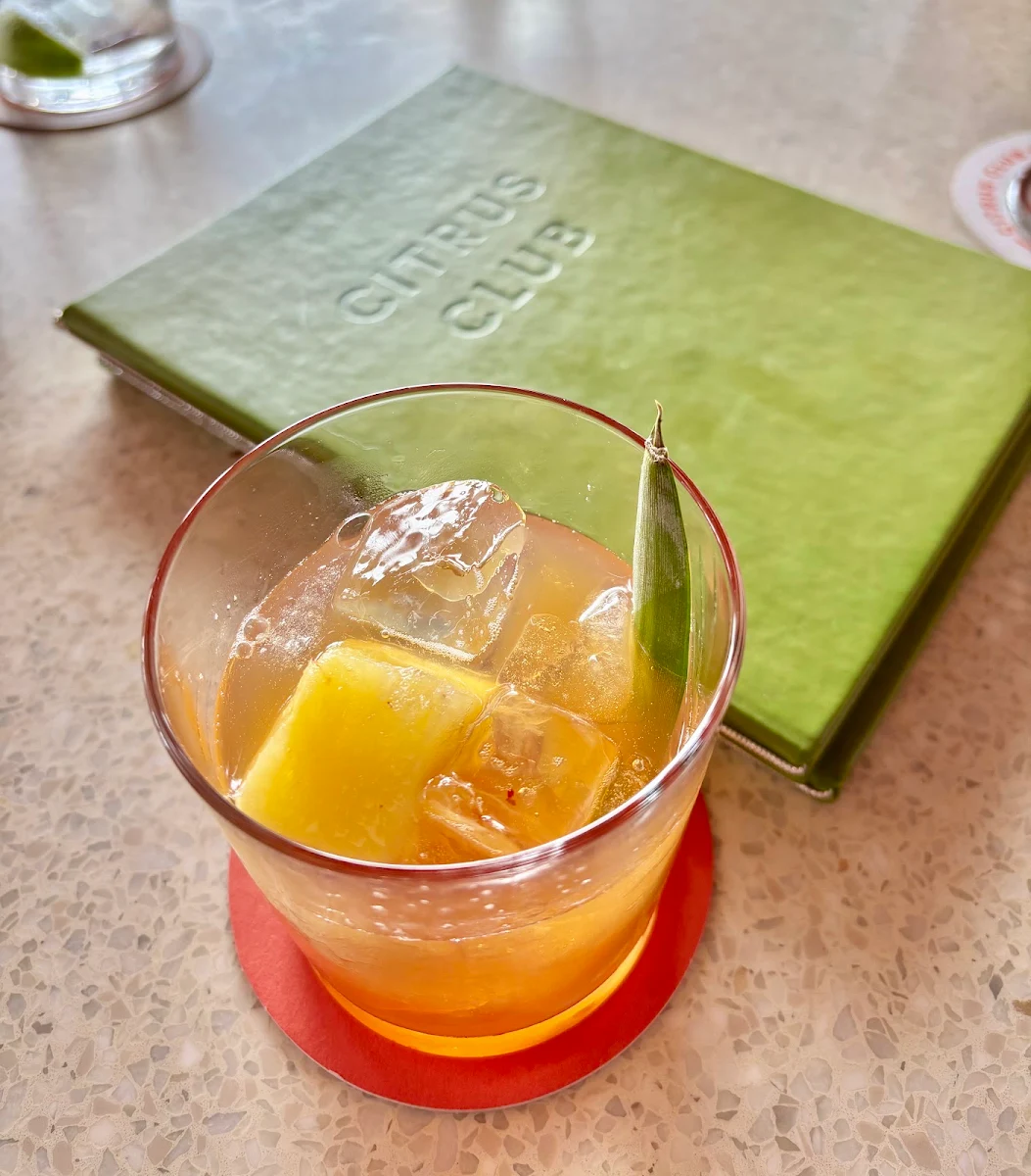 Pineapple Old Fashioned