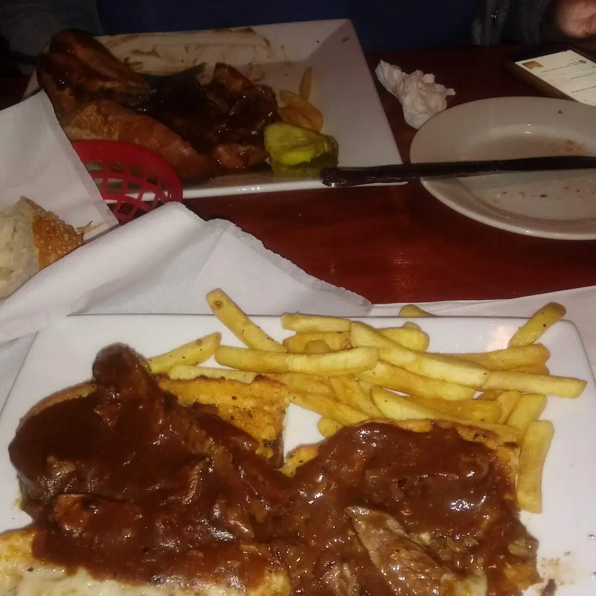 Open Faced Steak Sandwich