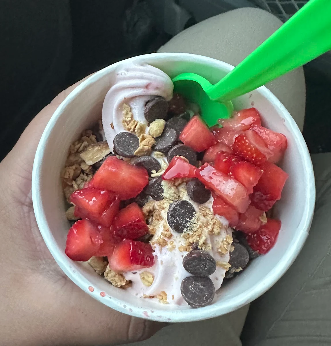 Fresh Fruit Yogurt