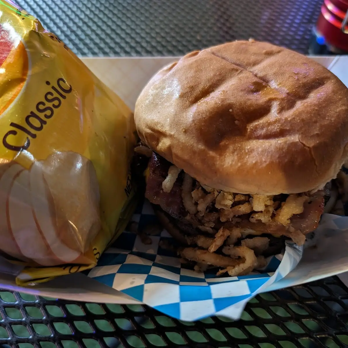 Western Burger w Chips