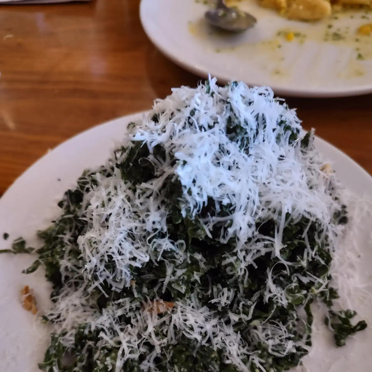Kale Caesar Salad with Anchovies