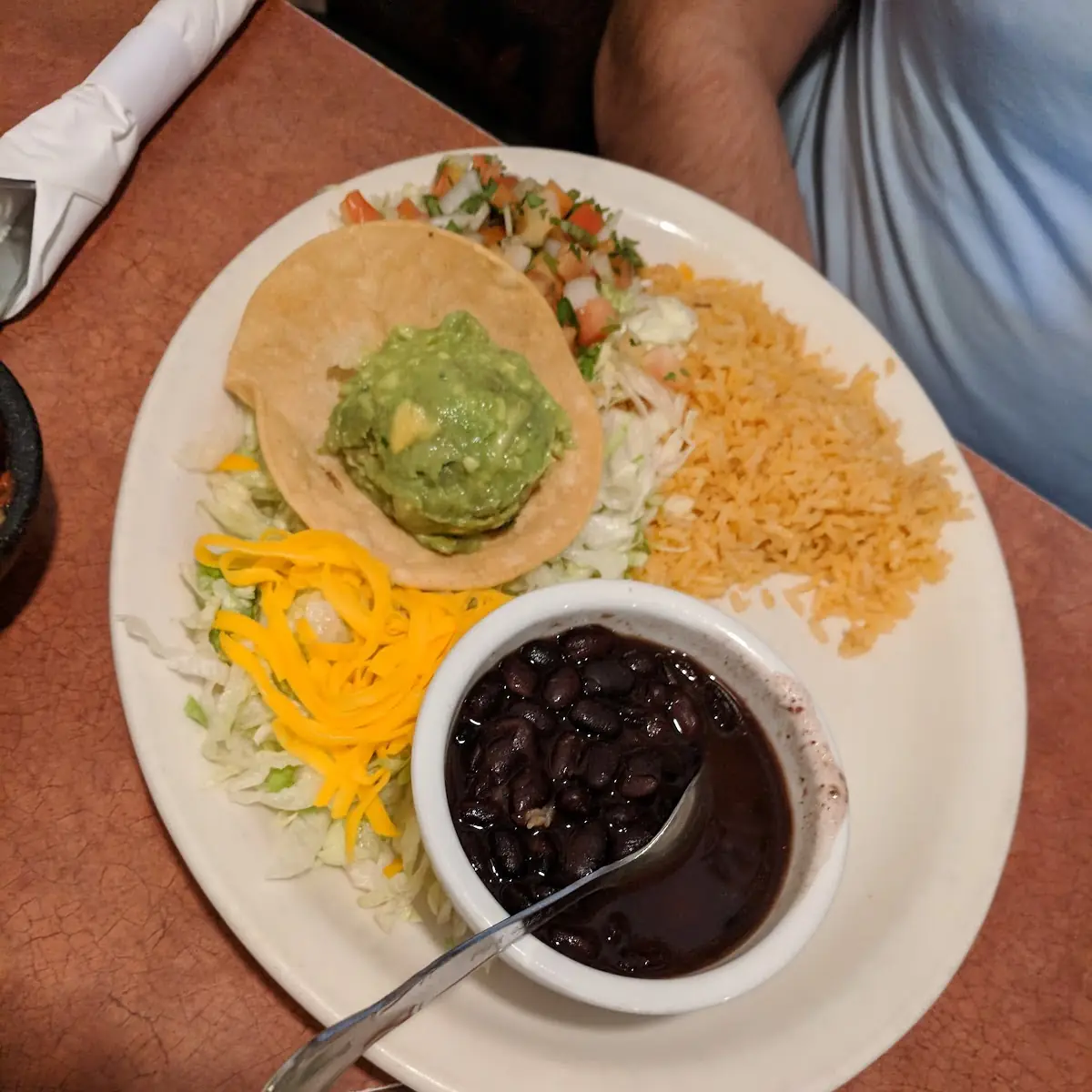 Rice and Refried Beans