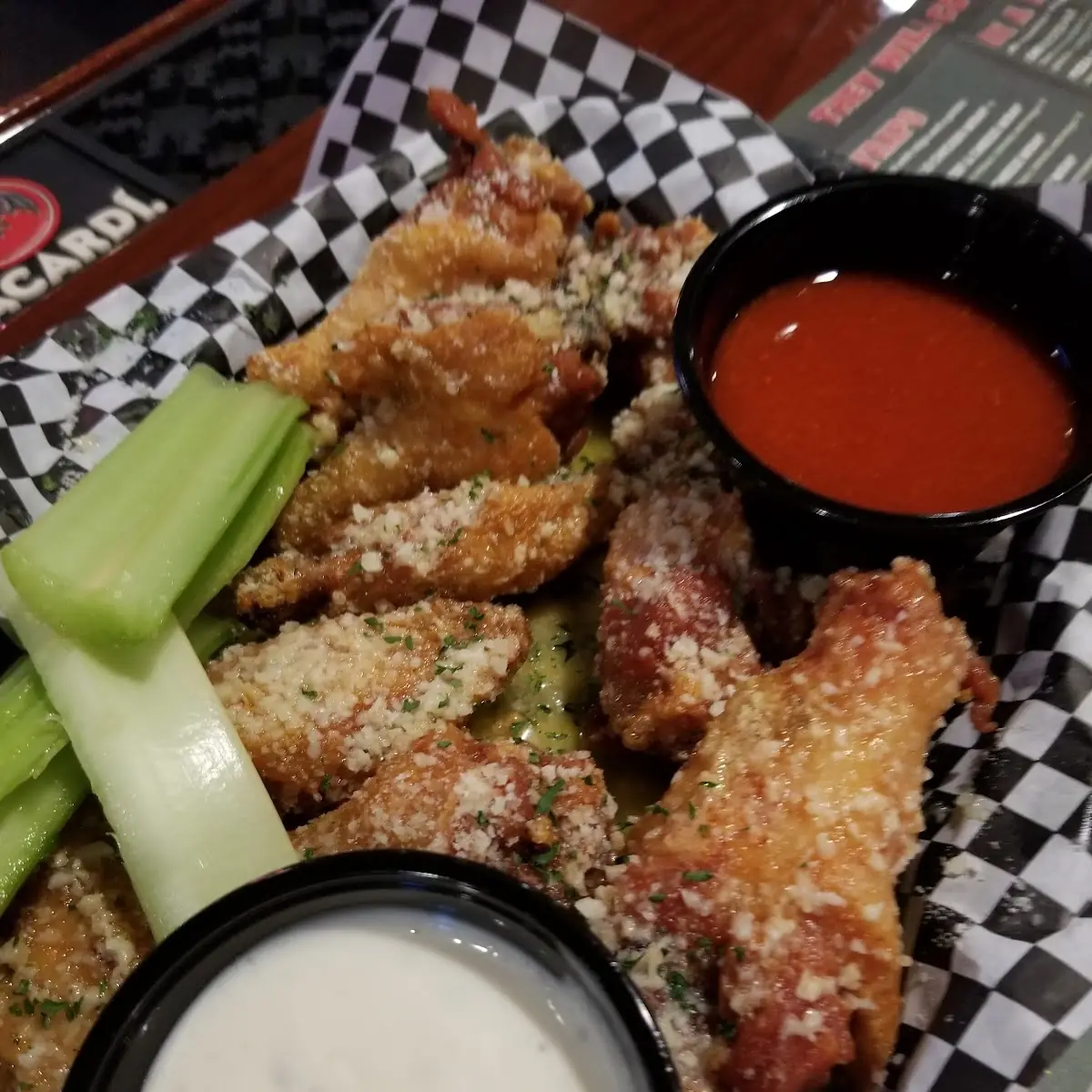 Garlic Parmesan Wings