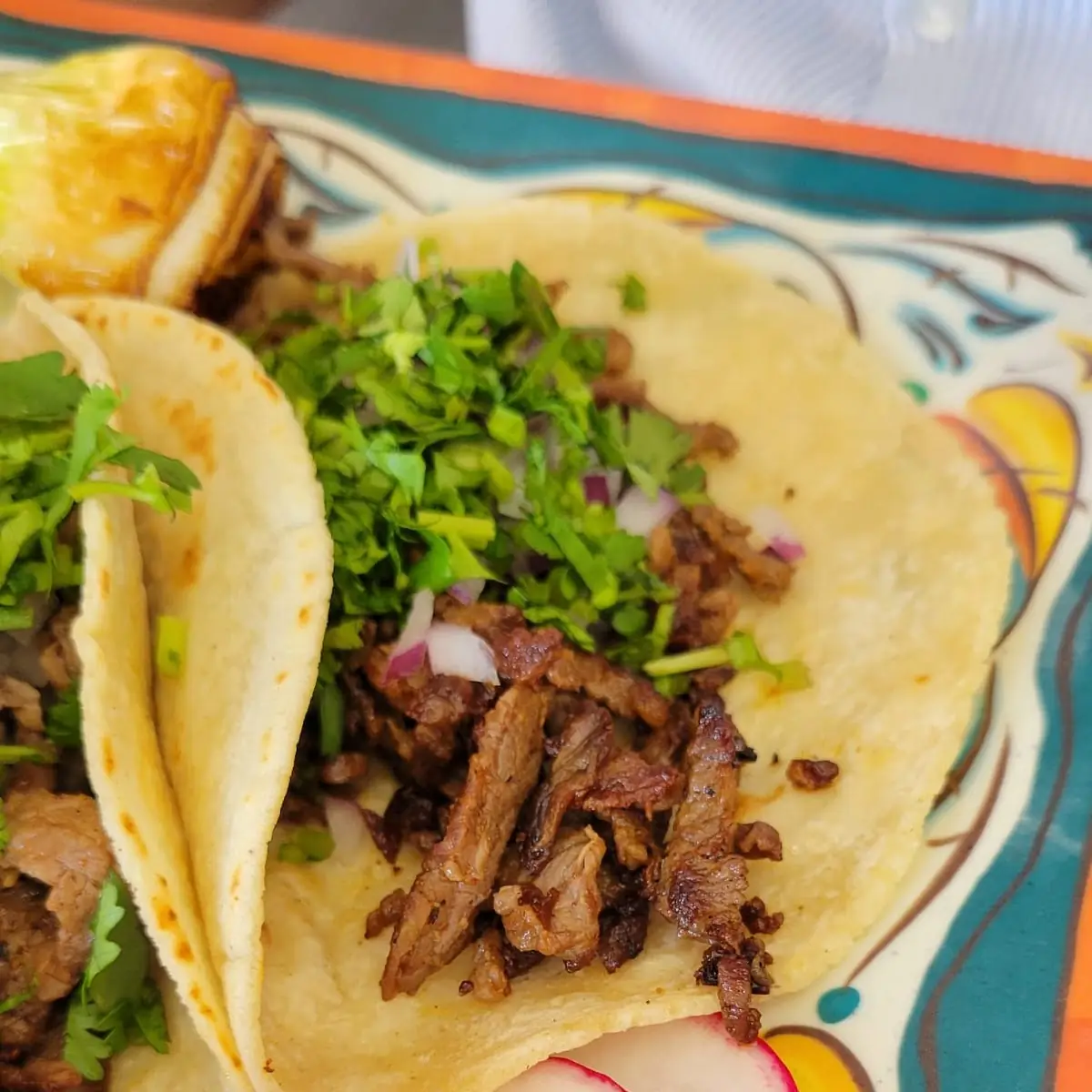 3 Tacos De Steak