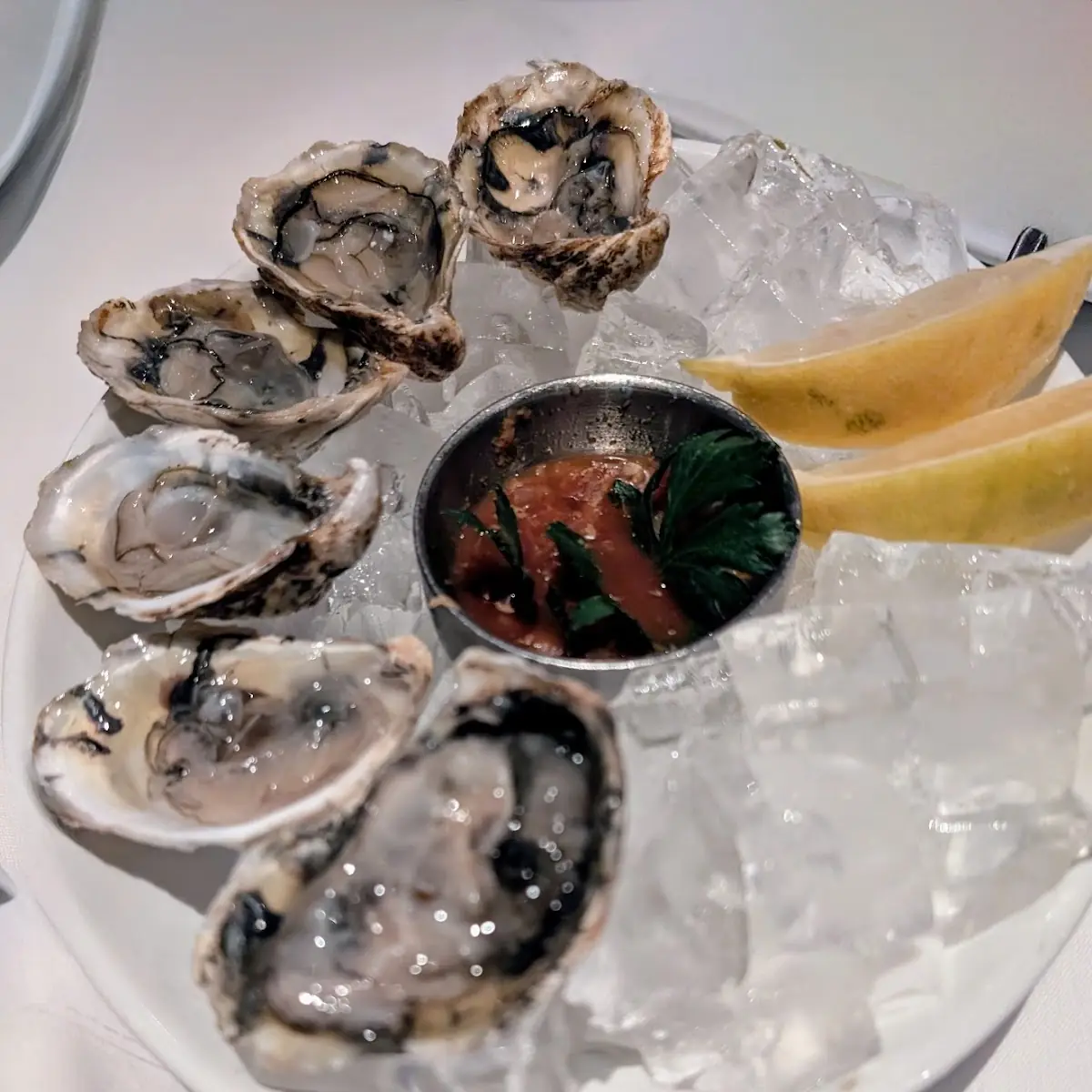 ½ Dozen Oysters