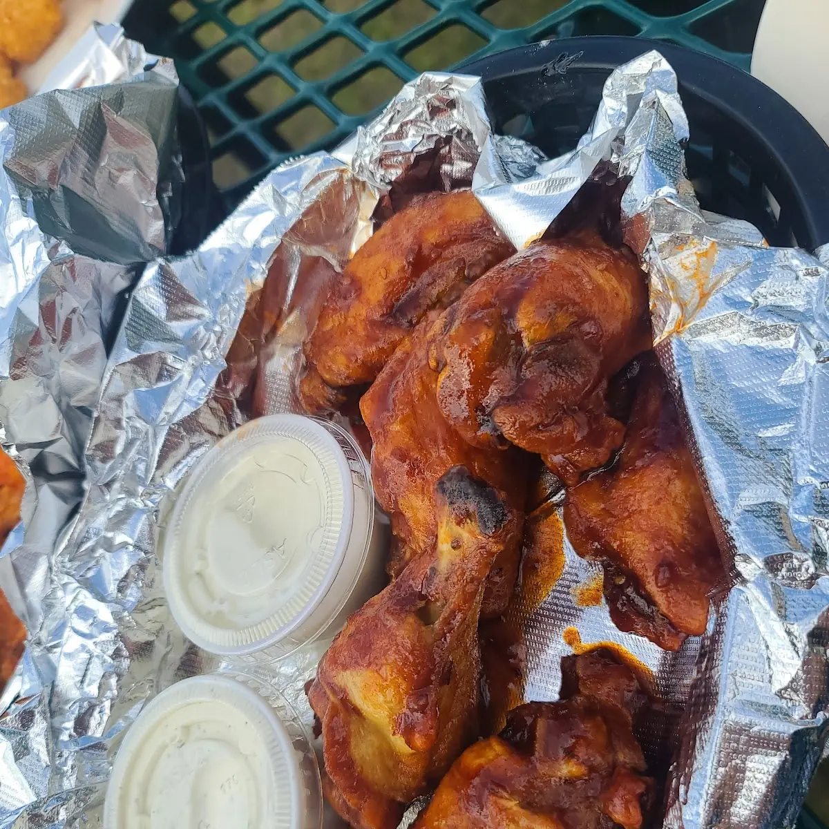 Wings and Tator Tots