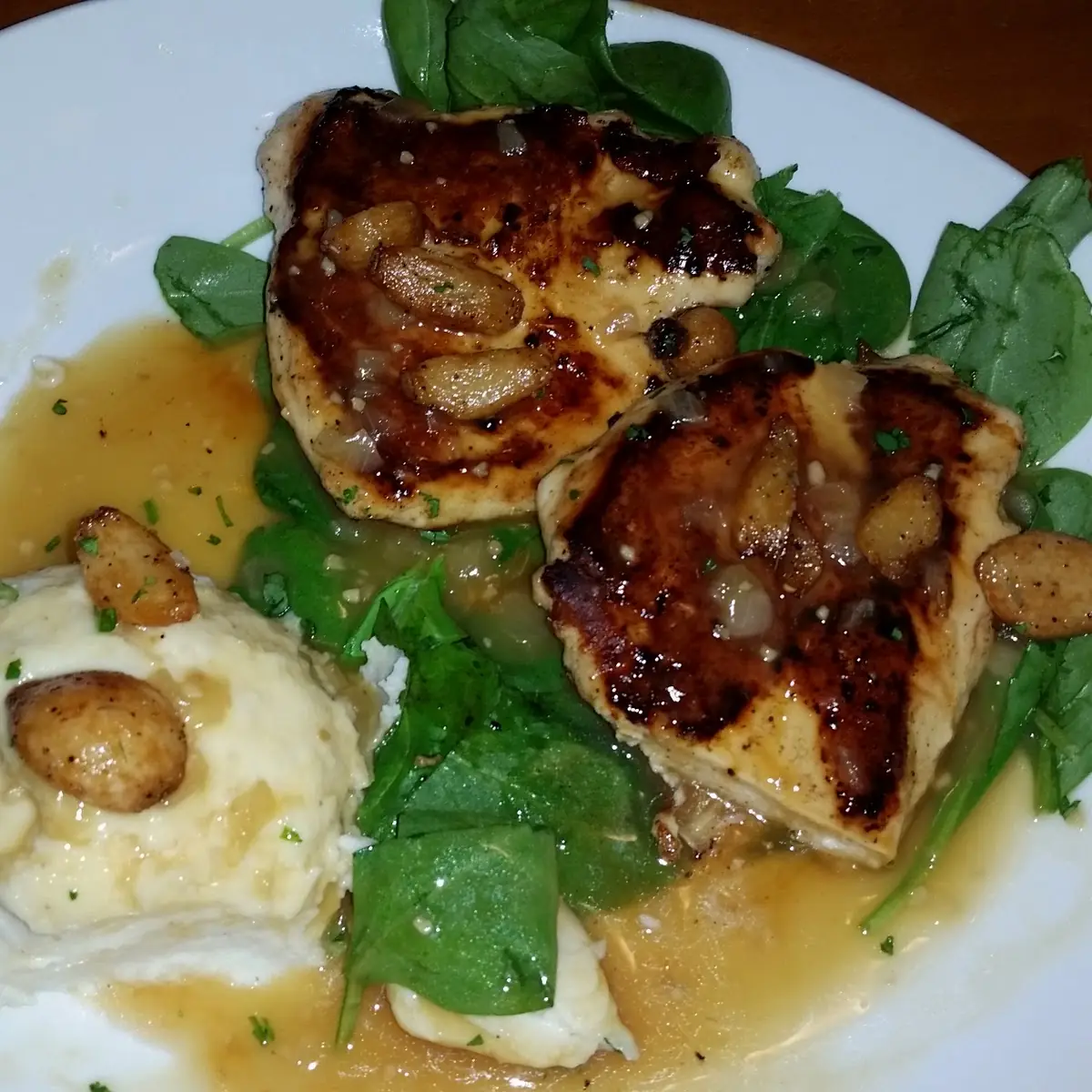Stuffed Chicken Marsala