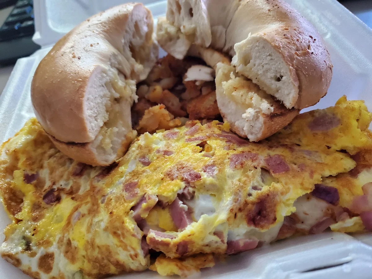 Belly Buster Breakfast Sandwich