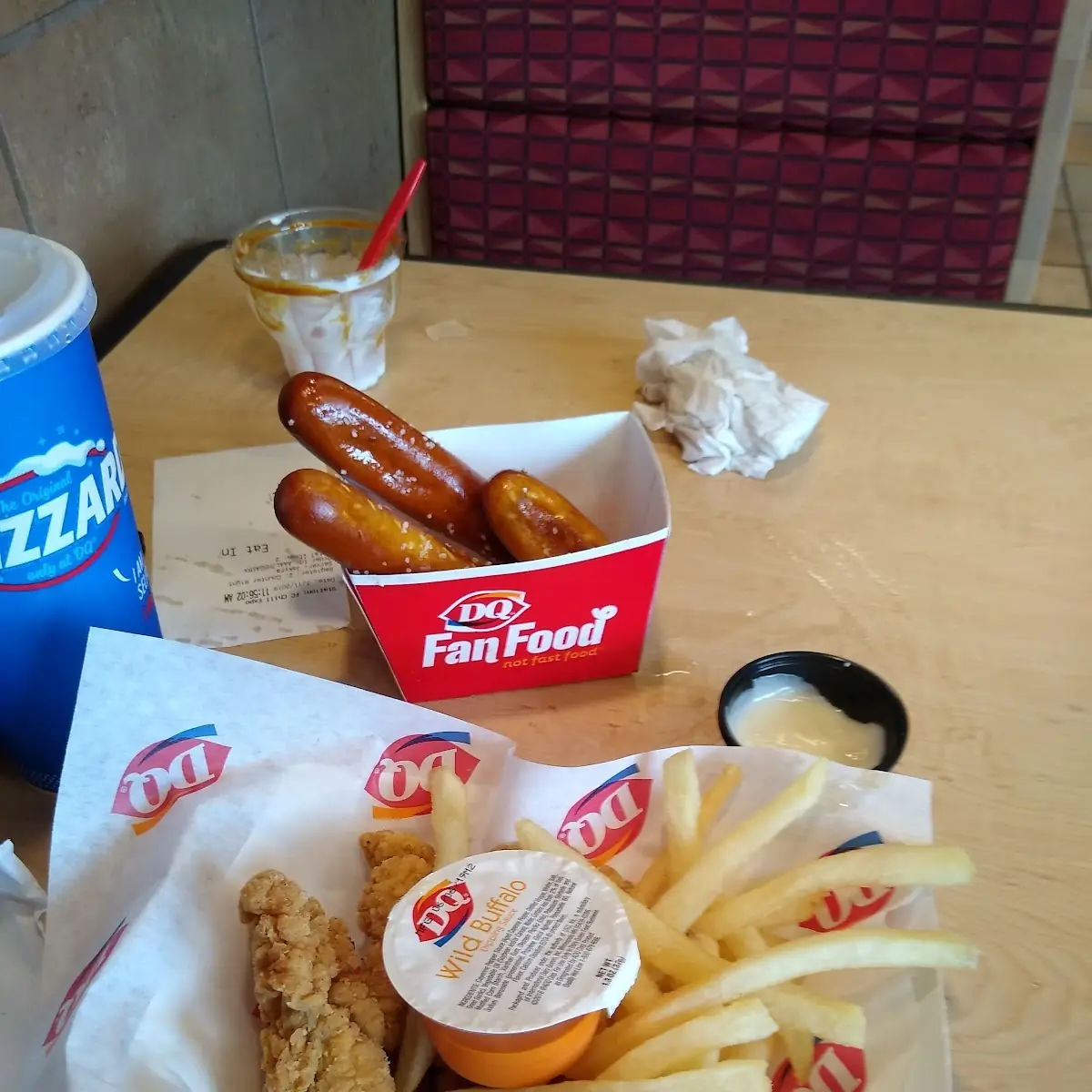 Chicken Fries Pretzel Sticks