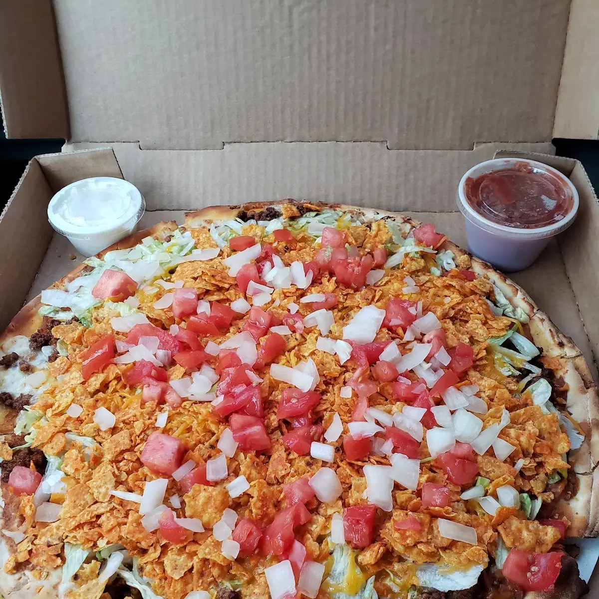 Taco Pizza