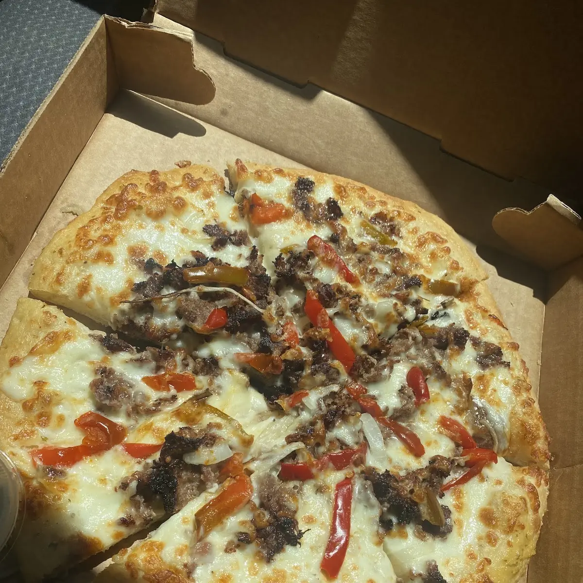 Philly Cheese Steak Pizza
