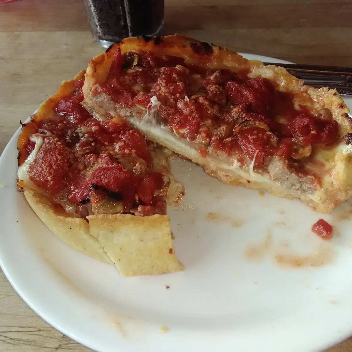 Small Deep Dish Pepperoni Pizza