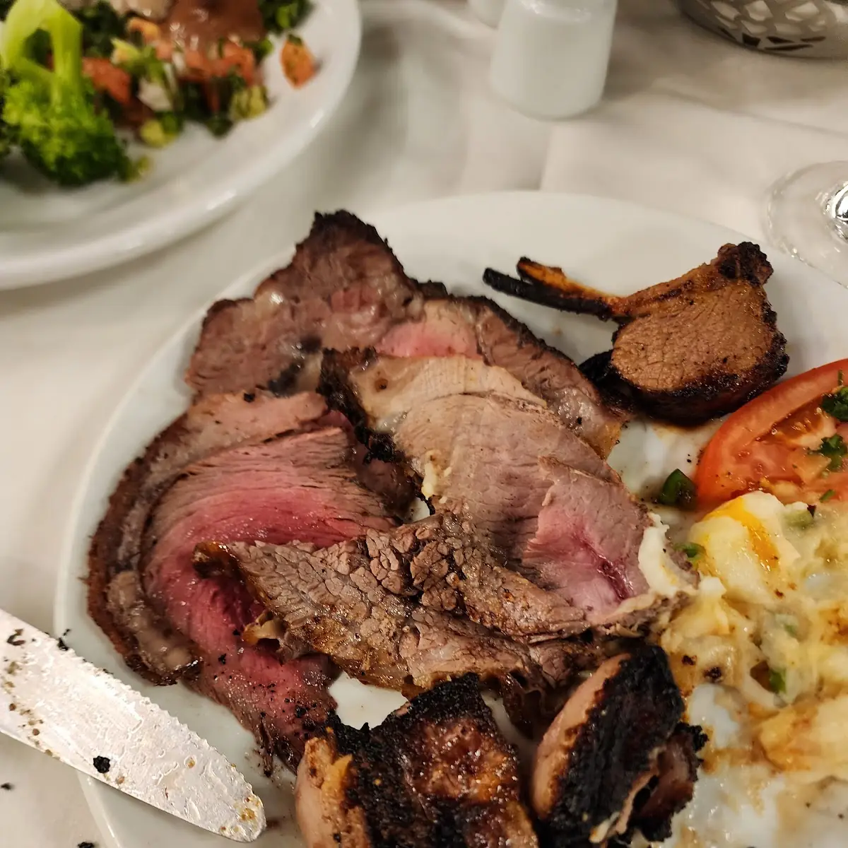 Bottom Round Steak Medium Rare