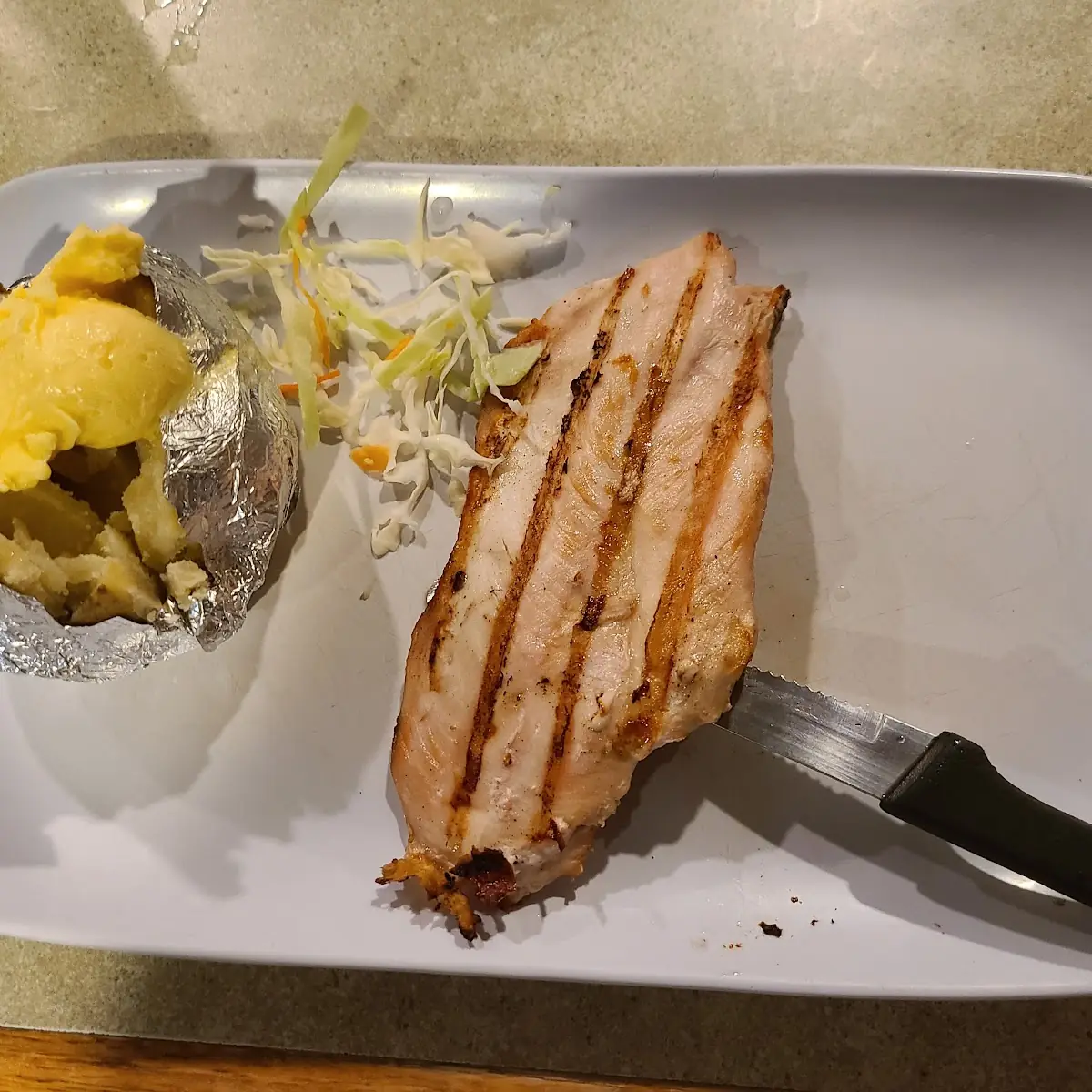 Chicken with Baked Potato