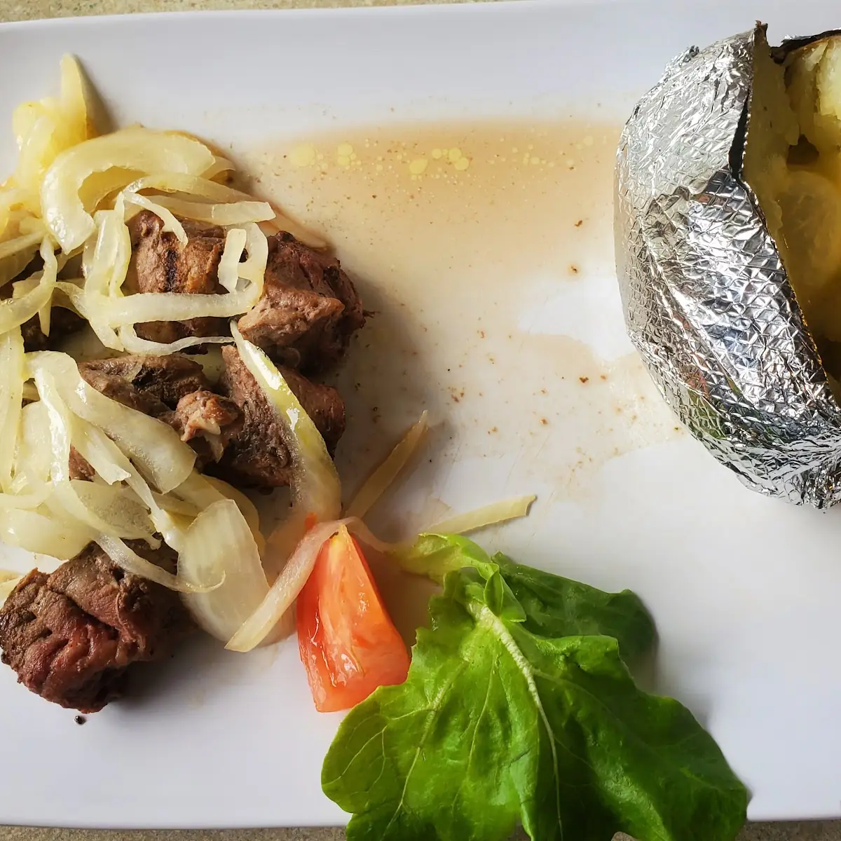 Sirloin Tips for Lunch