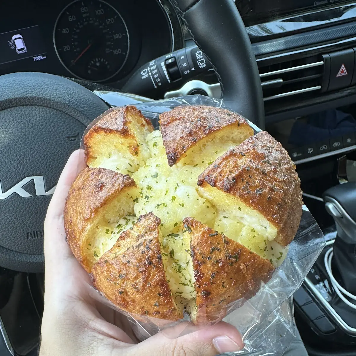 Garlic Cream Cheese Bread